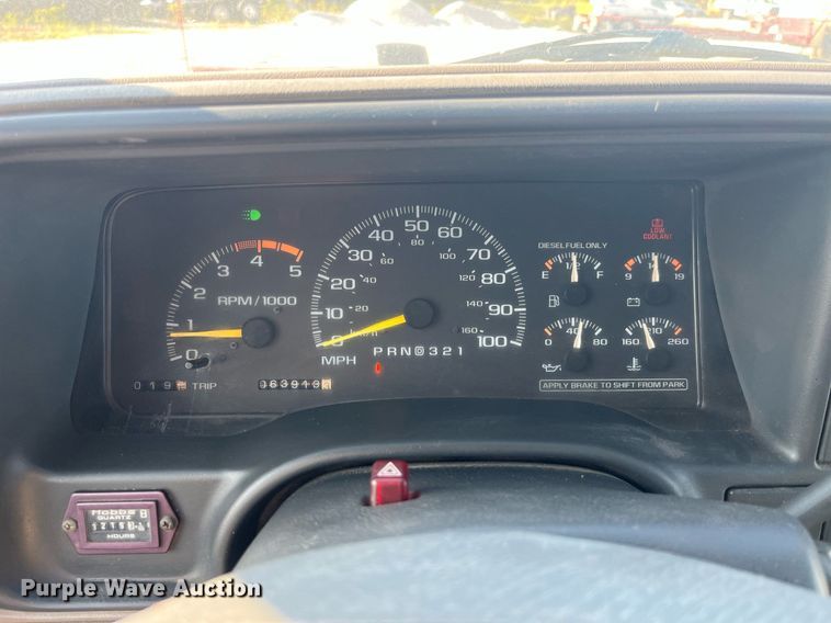 image for item DP2063 1996 GMC 3500HD SL  dump bed pickup truck