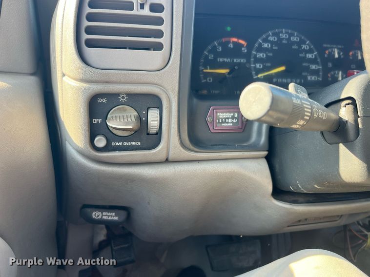 image for item DP2063 1996 GMC 3500HD SL  dump bed pickup truck