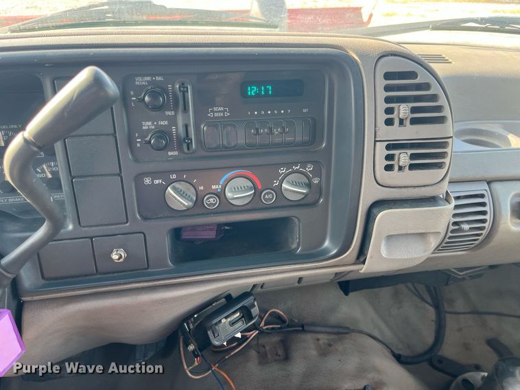 image for item DP2063 1996 GMC 3500HD SL  dump bed pickup truck