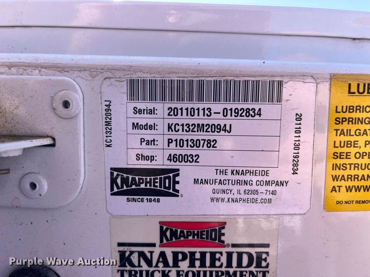 image for item DP2105 2011 Ford F450 Super Duty XL  utility / service truck