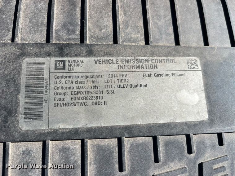 image for item DP2113 2014 GMC Savanna Limited  van