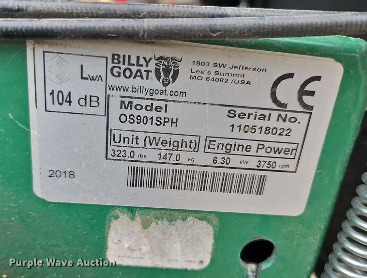 image for item DP2499 Billy Goat OS901SPH  seeder
