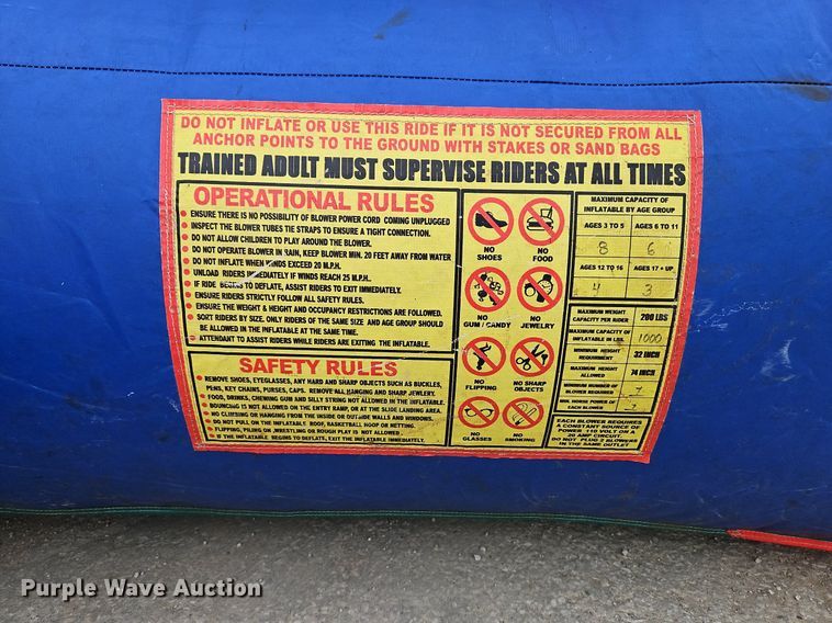 image for item DP2500 Kangaroo Inflatables KBH-1183-C-LW  bounce house