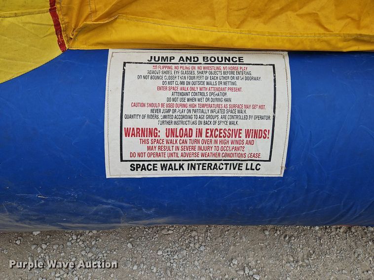 image for item DP2504 Space Walk  bounce house