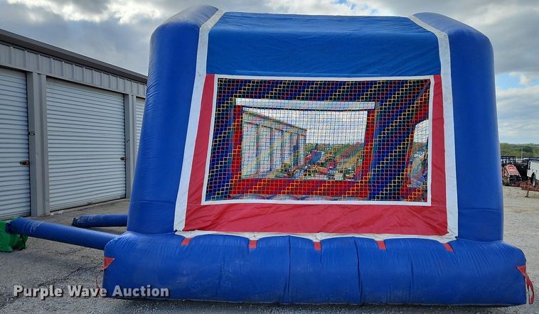 image for item DP2514 Space Walk Jupiter Jump Clownface  bounce house