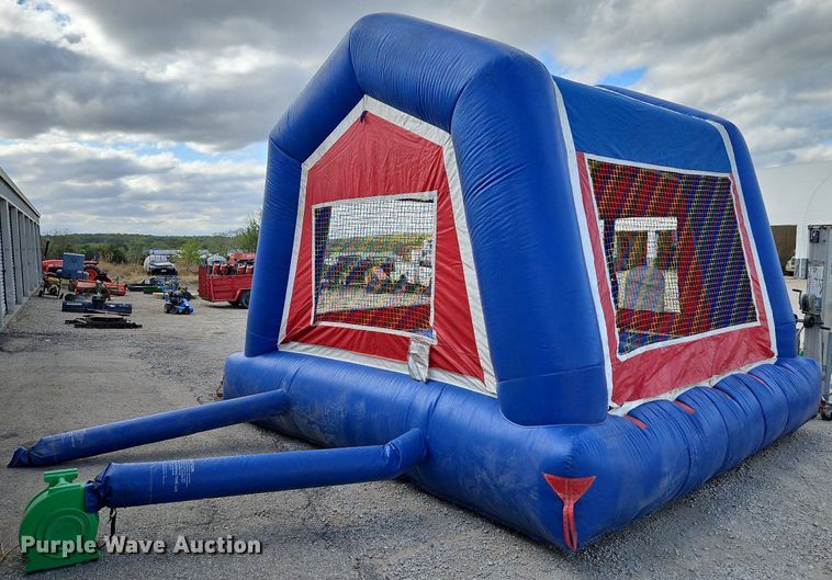 image for item DP2514 Space Walk Jupiter Jump Clownface  bounce house