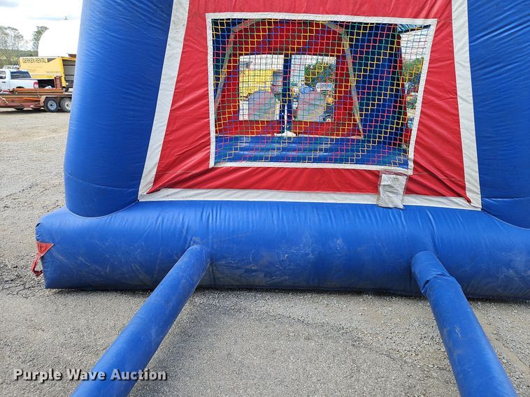 image for item DP2514 Space Walk Jupiter Jump Clownface  bounce house