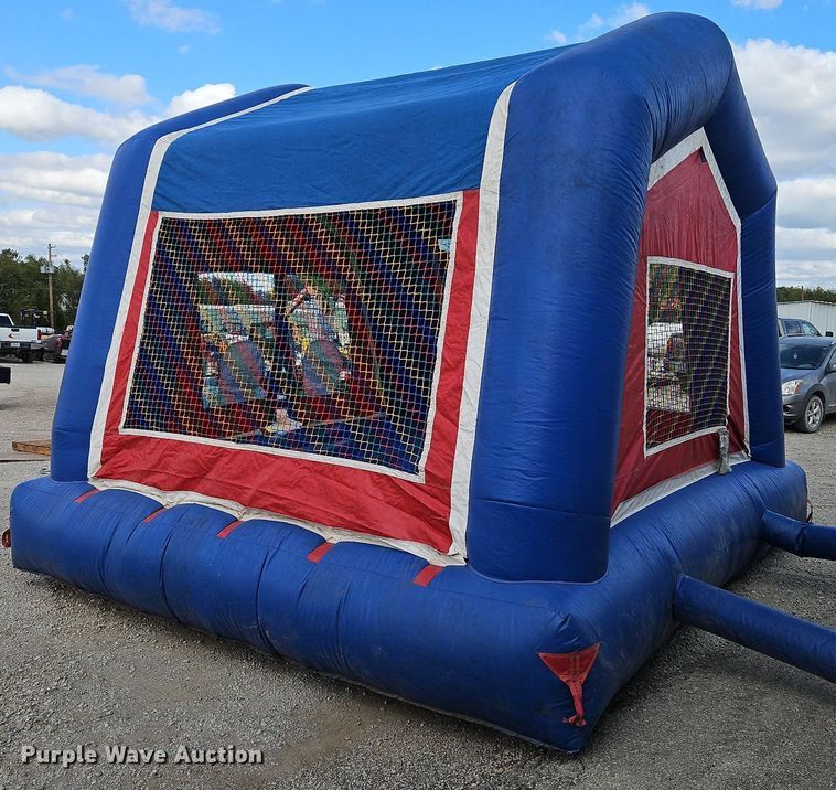 image for item DP2514 Space Walk Jupiter Jump Clownface  bounce house