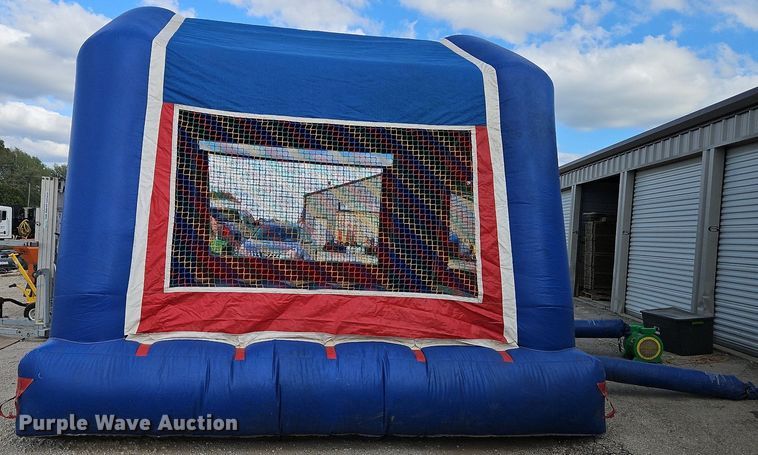 image for item DP2514 Space Walk Jupiter Jump Clownface  bounce house