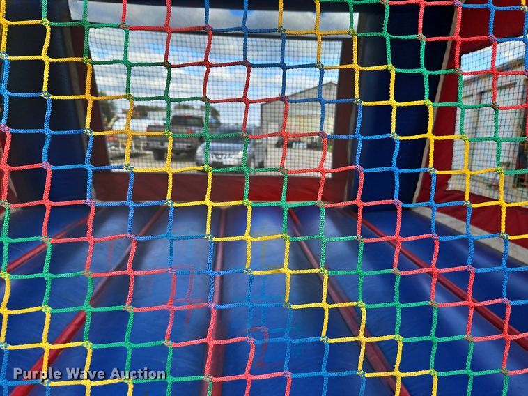 image for item DP2514 Space Walk Jupiter Jump Clownface  bounce house