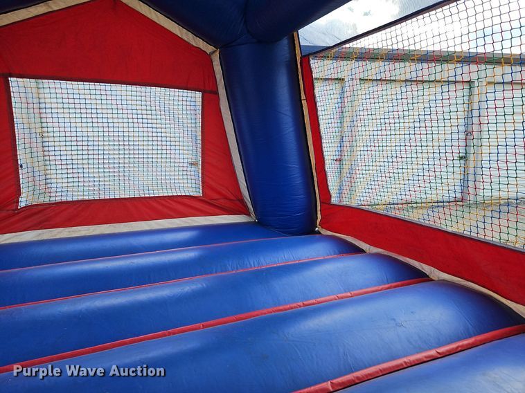 image for item DP2514 Space Walk Jupiter Jump Clownface  bounce house