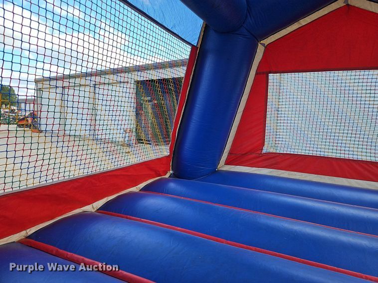 image for item DP2514 Space Walk Jupiter Jump Clownface  bounce house