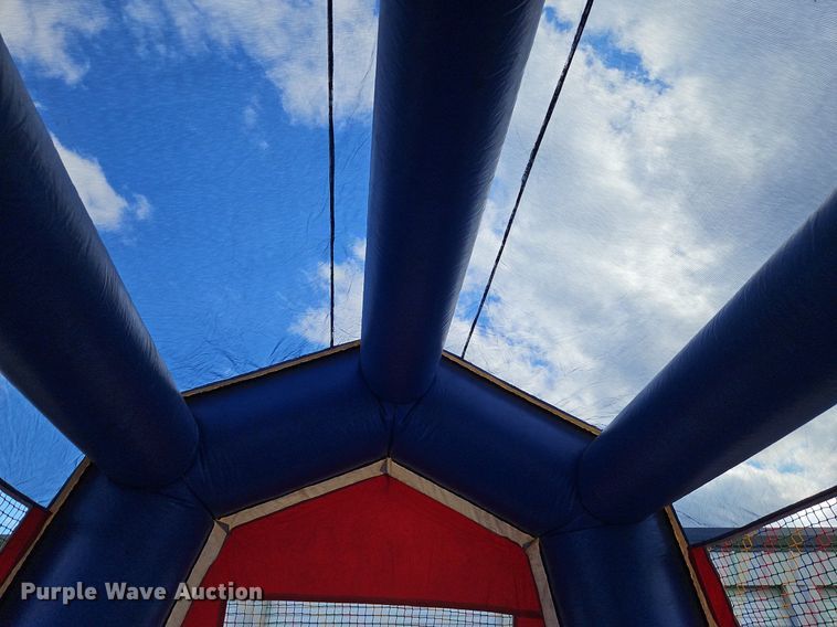 image for item DP2514 Space Walk Jupiter Jump Clownface  bounce house