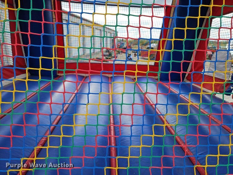 image for item DP2514 Space Walk Jupiter Jump Clownface  bounce house