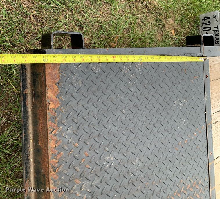 image for item DP8694 2016 Red Oak Mfg. Inc.  utility trailer