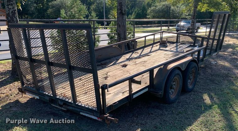 image for item DP8695 2014 Horse Creek Manufacturing  utility trailer
