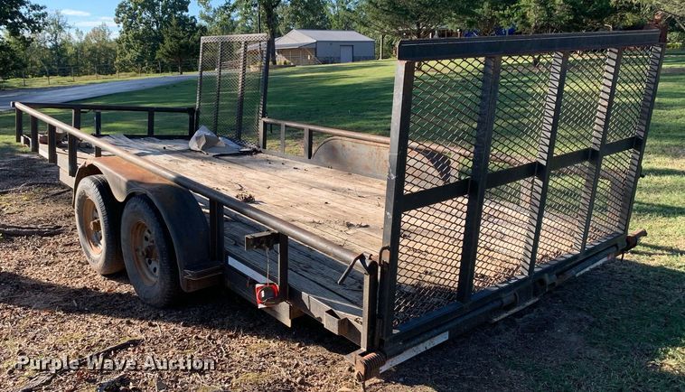 image for item DP8695 2014 Horse Creek Manufacturing  utility trailer