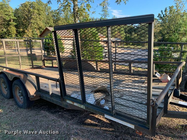 image for item DP8695 2014 Horse Creek Manufacturing  utility trailer