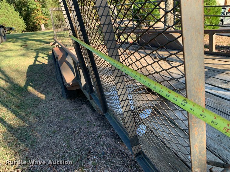 image for item DP8695 2014 Horse Creek Manufacturing  utility trailer