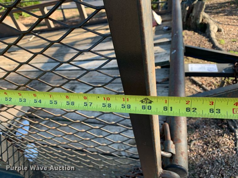 image for item DP8695 2014 Horse Creek Manufacturing  utility trailer