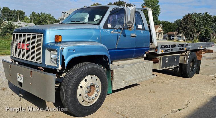 image for item DQ1105 GMC  rollback truck