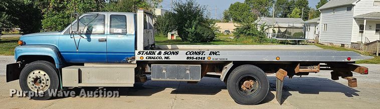 image for item DQ1105 GMC  rollback truck