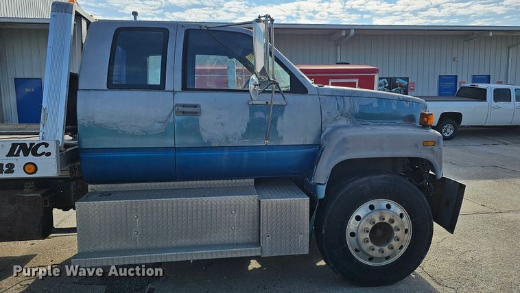 image for item DQ1105 GMC  rollback truck