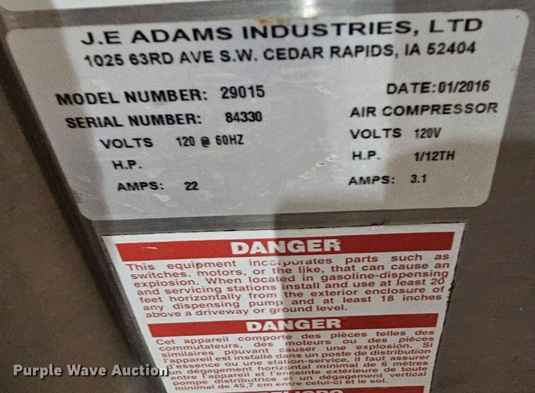 image for item DQ1110 (5) car wash vacuums