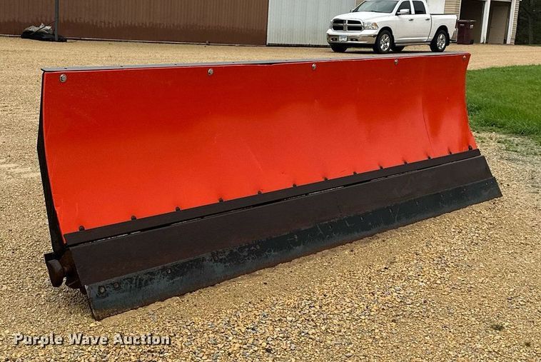 image for item DQ7378 144" W skid steer snow plow