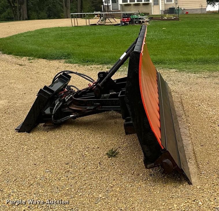 image for item DQ7378 144" W skid steer snow plow