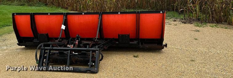image for item DQ7378 144" W skid steer snow plow