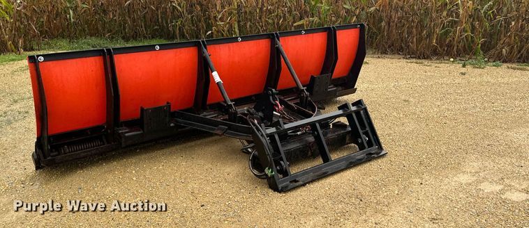 image for item DQ7378 144" W skid steer snow plow