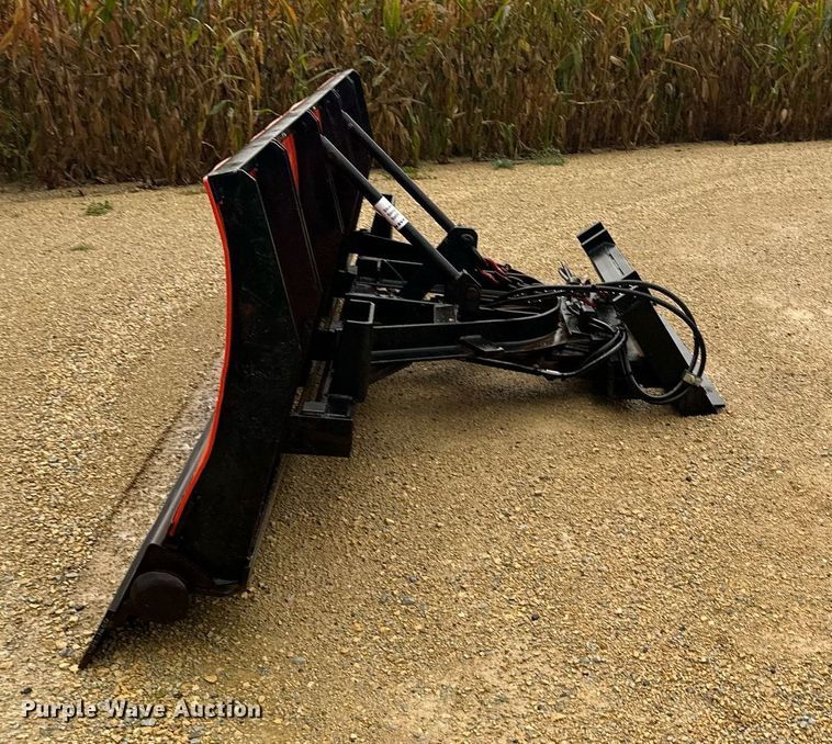 image for item DQ7378 144" W skid steer snow plow