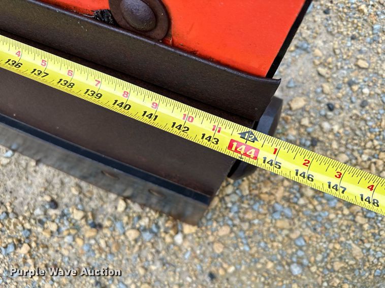 image for item DQ7378 144" W skid steer snow plow