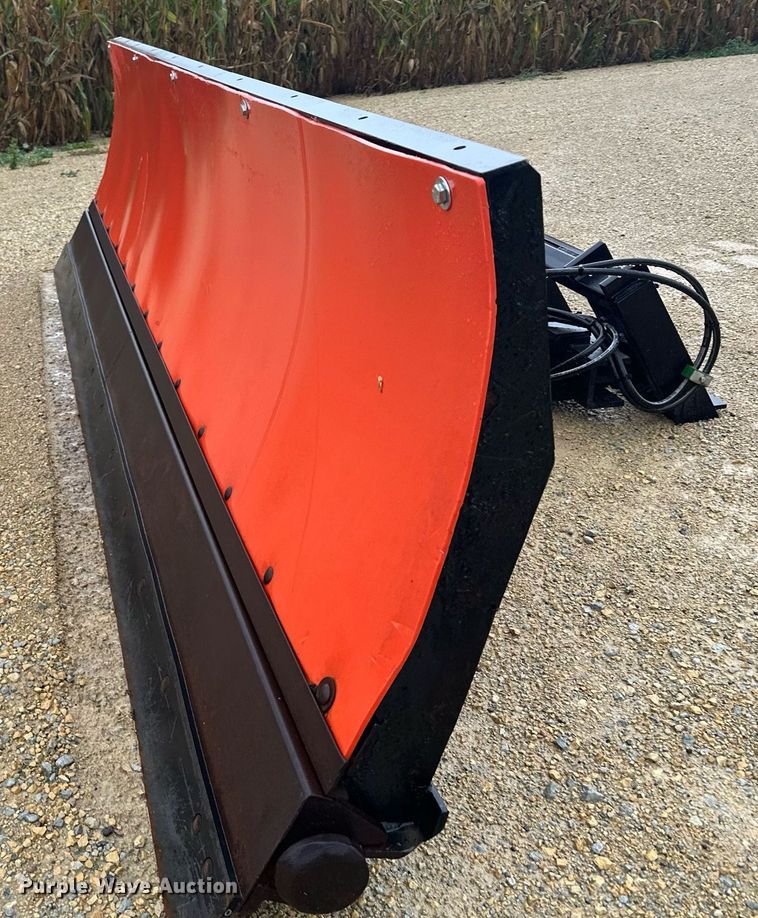 image for item DQ7378 144" W skid steer snow plow