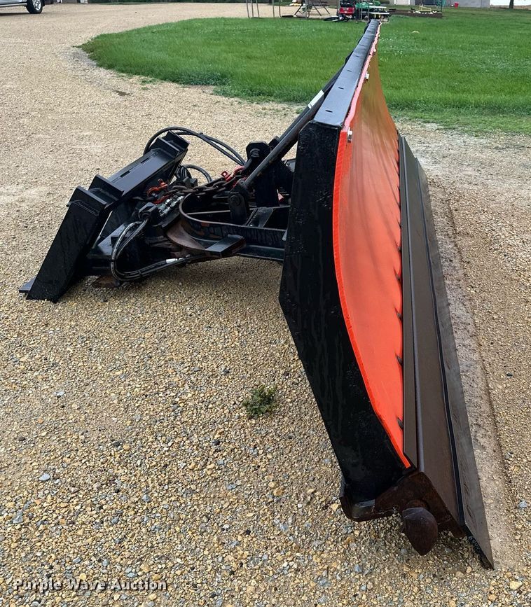 image for item DQ7378 144" W skid steer snow plow