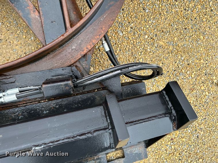 image for item DQ7378 144" W skid steer snow plow