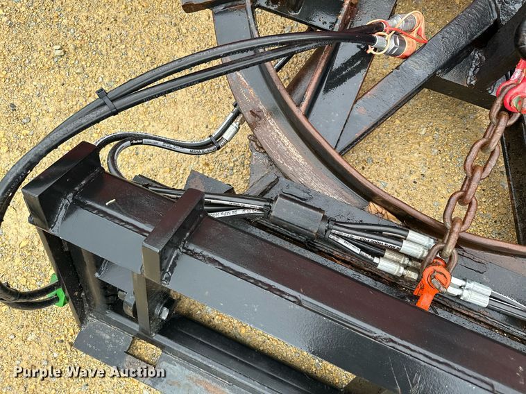 image for item DQ7378 144" W skid steer snow plow