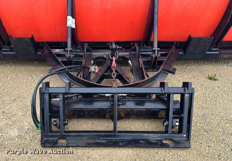 image for item DQ7378 144" W skid steer snow plow