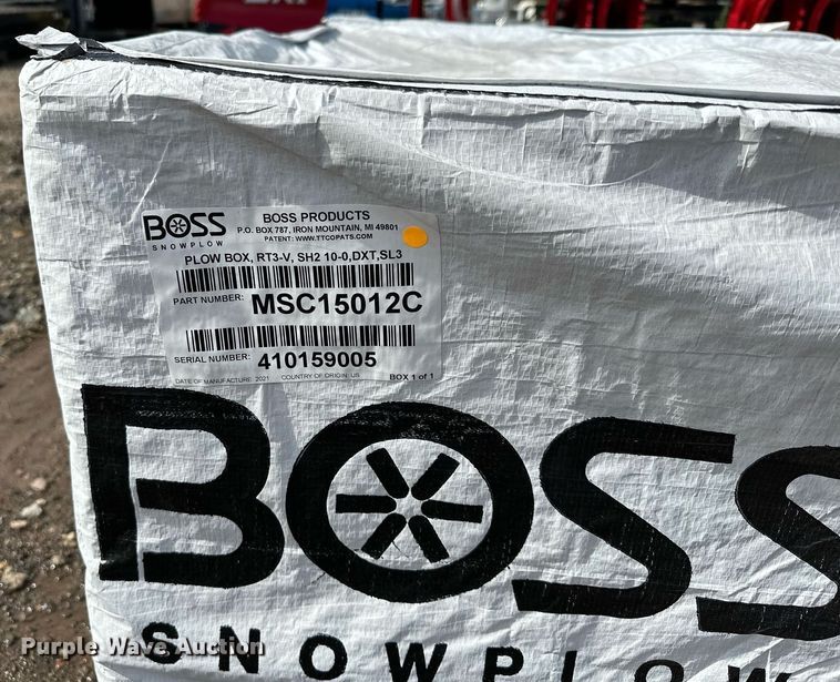 image for item DQ7381 Boss DXT  V snow plow
