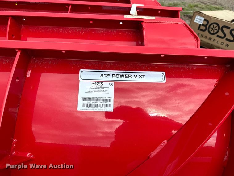 image for item DQ7382 Boss Power V-XT  snow plow