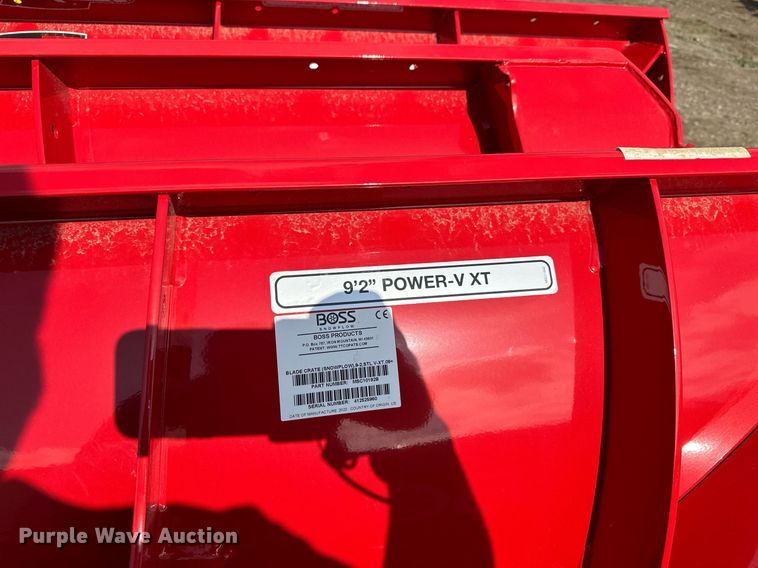 image for item DQ7383 Boss Power V-XT  snow plow