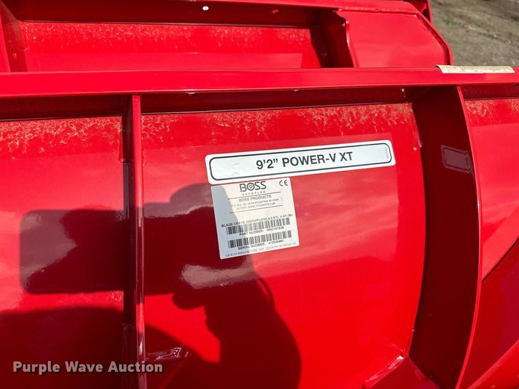 image for item DQ7384 Boss Power V-XT  snow plow