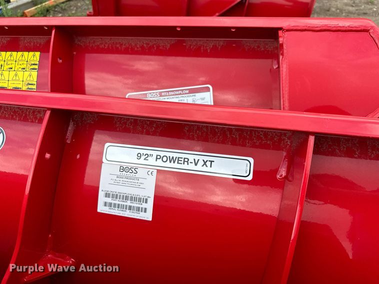 image for item DQ7386 Boss Power V-XT  snow plow