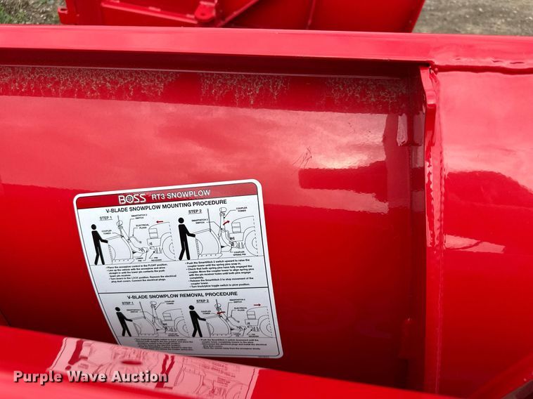 image for item DQ7387 Boss Power V-XT  snow plow