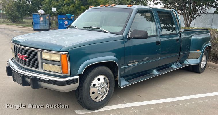image for item DS2458 1992 GMC Sierra C3500  Crew Cab pickup truck