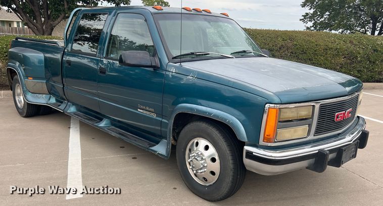 image for item DS2458 1992 GMC Sierra C3500  Crew Cab pickup truck
