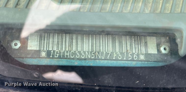 image for item DS2458 1992 GMC Sierra C3500  Crew Cab pickup truck