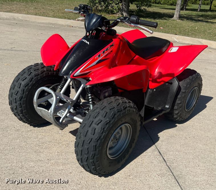 image for item DS2459 2016 Honda TRX 90X  ATV