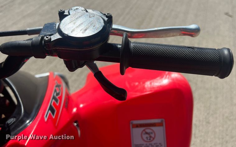 image for item DS2459 2016 Honda TRX 90X  ATV